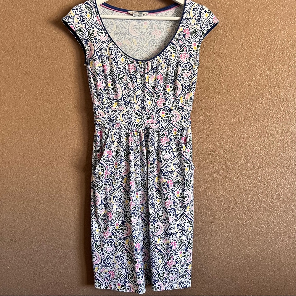 Boden Floral Sundress with Pockets Size 2 Petite